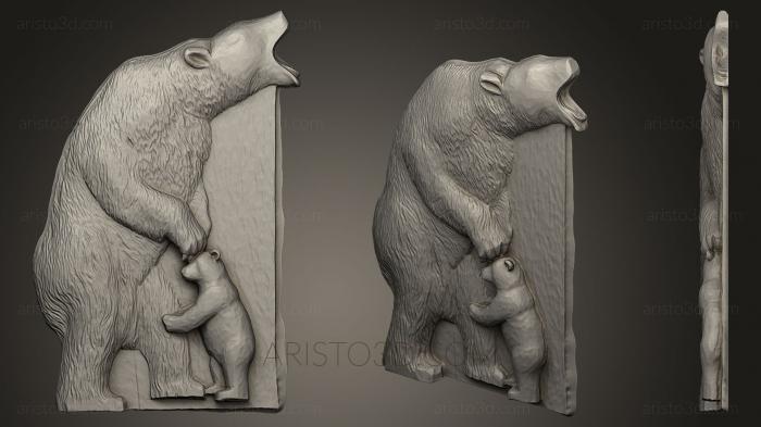 Animal figurines (STKJ_0353) 3D model for CNC machine